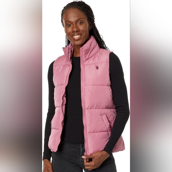 U.S. Polo Assn. Women’s Puffer Vest - Picture 1 of 16